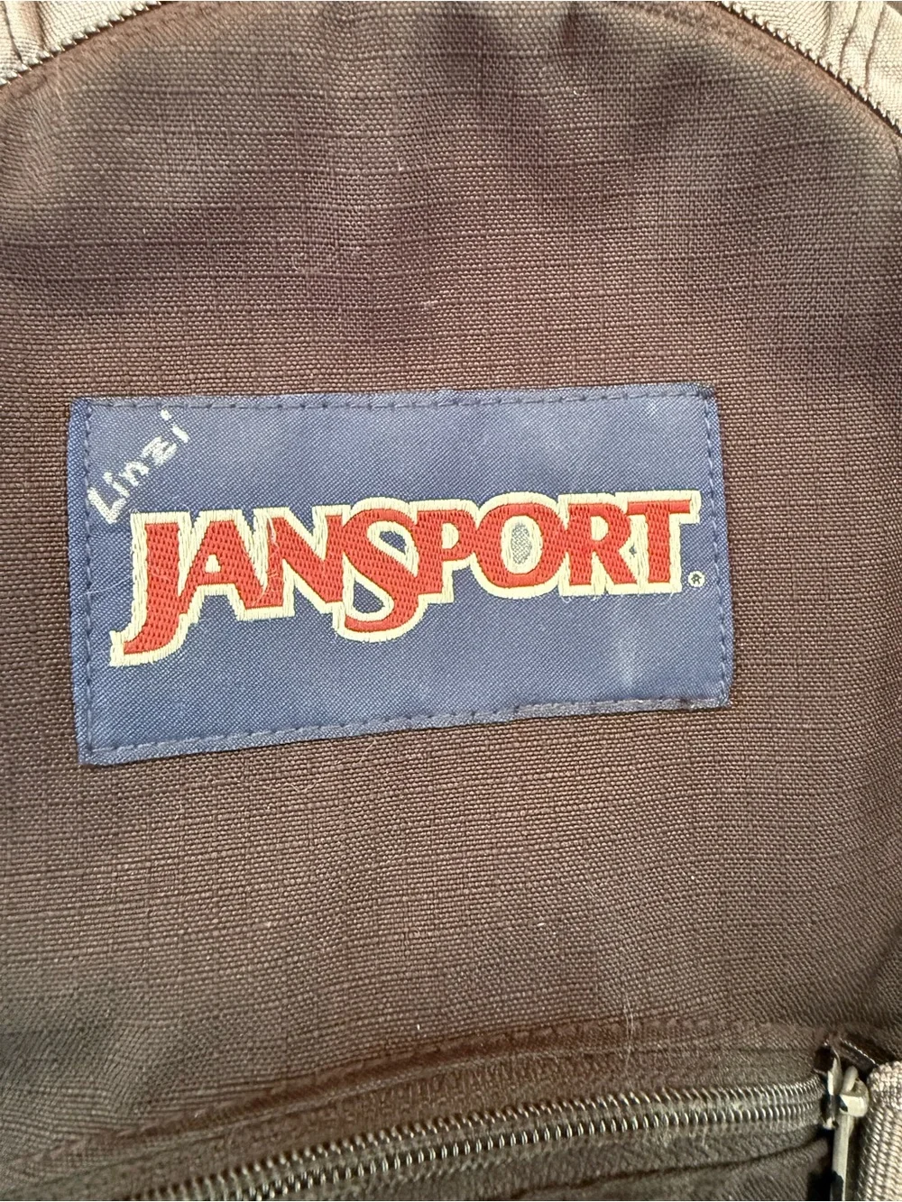 Vintage JanSport Black & Gray Classic Backpack for Men